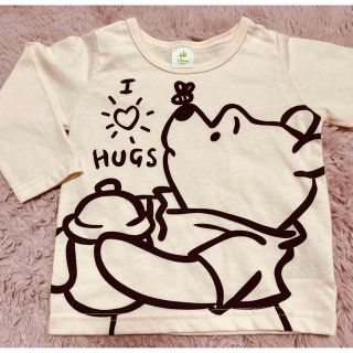 ディズニー(Disney)の未使用 Disney baby 長袖Tシャツ 80cm ロンT 西松屋 プーさん(Ｔシャツ)