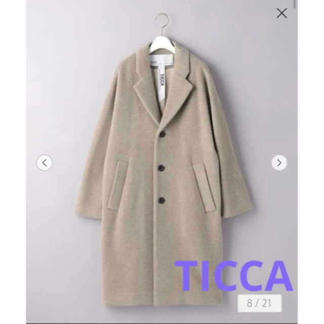 新品＜TICCA＞シングル テントコート