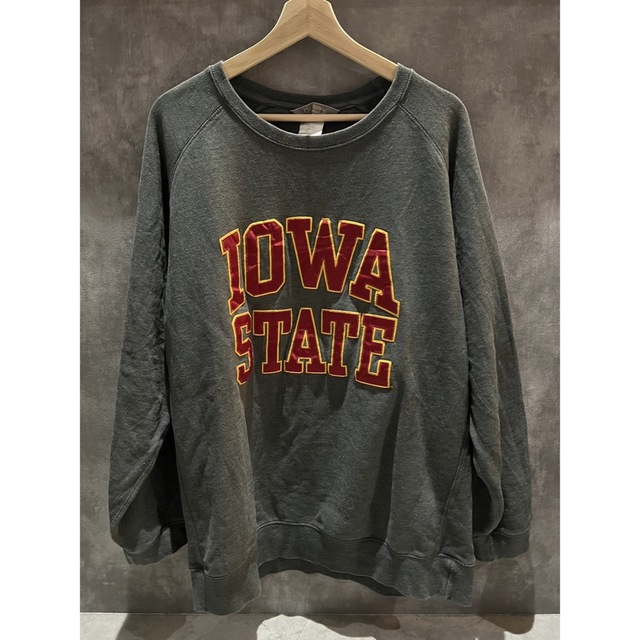 IOWA STATE スウェット アメリカ 古着 グレー OHIOSTATE メンズのトップス(スウェット)の商品写真