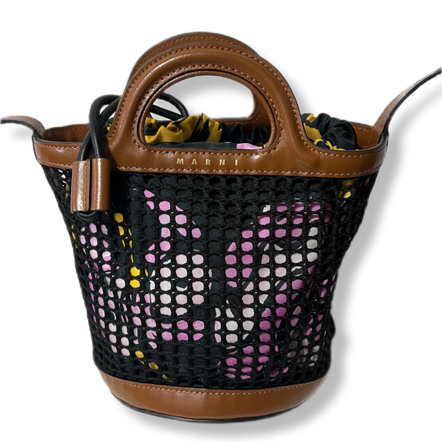 MARNI マルニ】カゴバック ハンドバック バスケット トロピカル 2way-