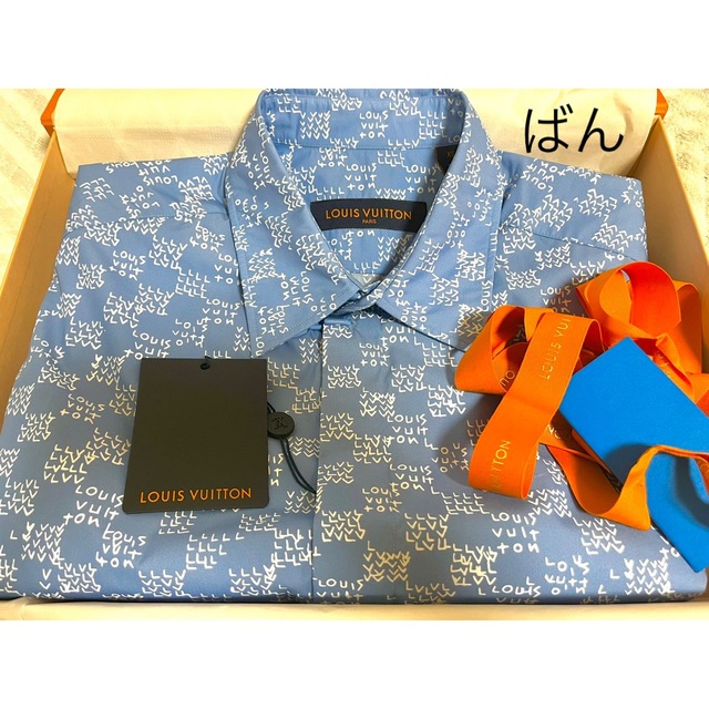 お待たせ! ルイヴィトンダミエシャツL シャツ - rsiakemang.id