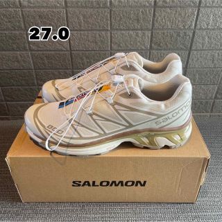 【学部長様専用】Salomon XT-6 turtledove 27.0cm(スニーカー)