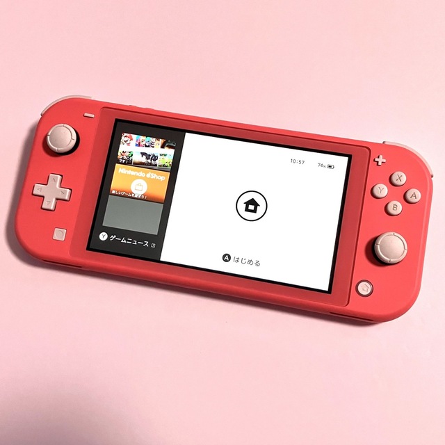 Nintendo Switch ライト　コーラル　本体　【新品未開封　送料無料】
