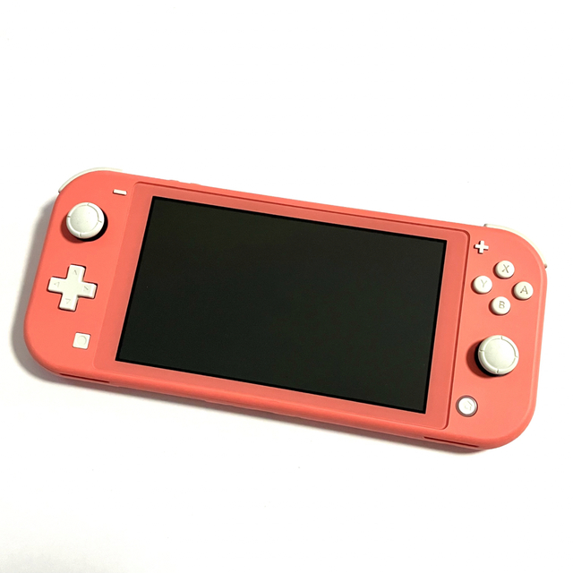 Nintendo Switch(ニンテンドースイッチ)の【保護フィルム・ソフト付】ニンテンドーswitch ライト コーラル 本体 エンタメ/ホビーのゲームソフト/ゲーム機本体(家庭用ゲーム機本体)の商品写真