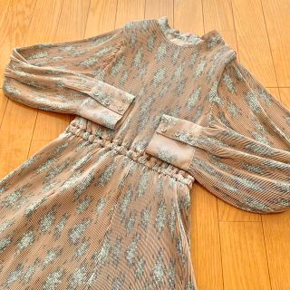 moussy - moussy LACE RUFFLE LONG ドレス(最終価格)の通販 by ...