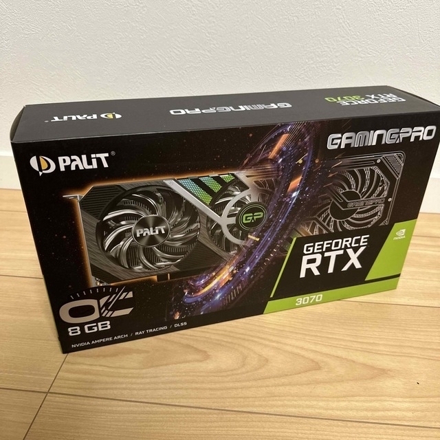 NVIDIA GeForce RTX3070 8GB 動作確認済 3連ファン256bitメモリ容量