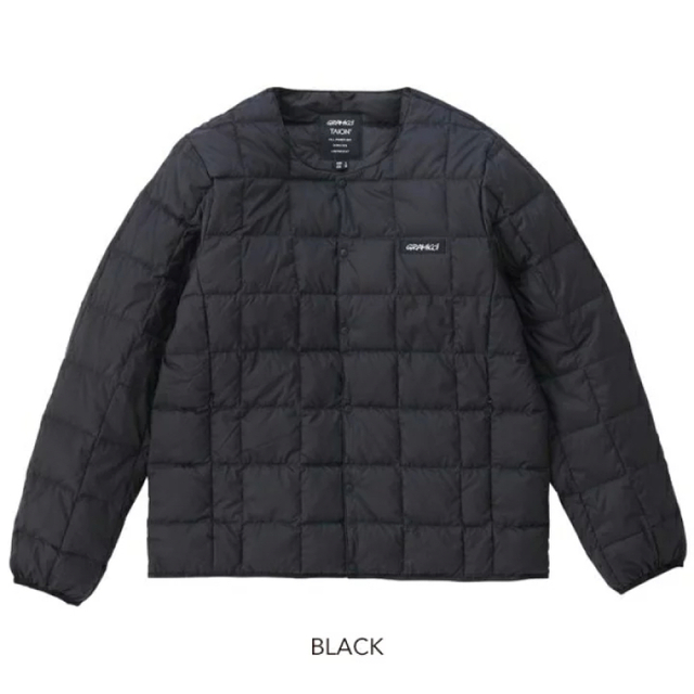GRAMICCI(グラミチ)の新品未使用 グラミチ タイオン インナーダウン ジャケット M 黒 ブラック メンズのジャケット/アウター(ダウンジャケット)の商品写真