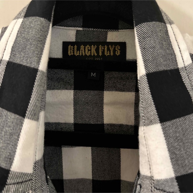 BLACK FLYS(ブラックフライズ)のBLACK FLYS ブラックフライ チェックシャツ メンズのトップス(シャツ)の商品写真