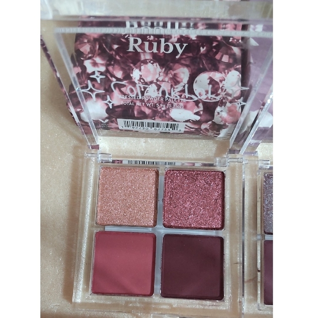 【未使用※】カラーポップ　アイシャドウreally ruby他　５色