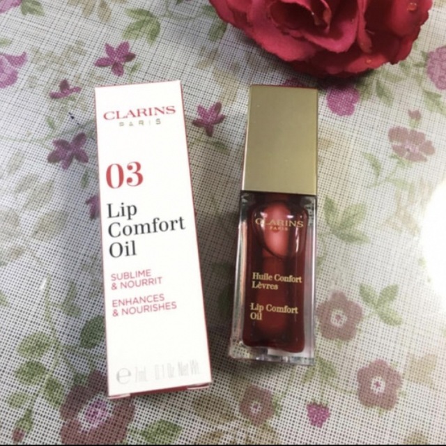 CLARINS(クラランス)のクラランス リップオイル 03 レッドベリー コスメ/美容のベースメイク/化粧品(リップグロス)の商品写真