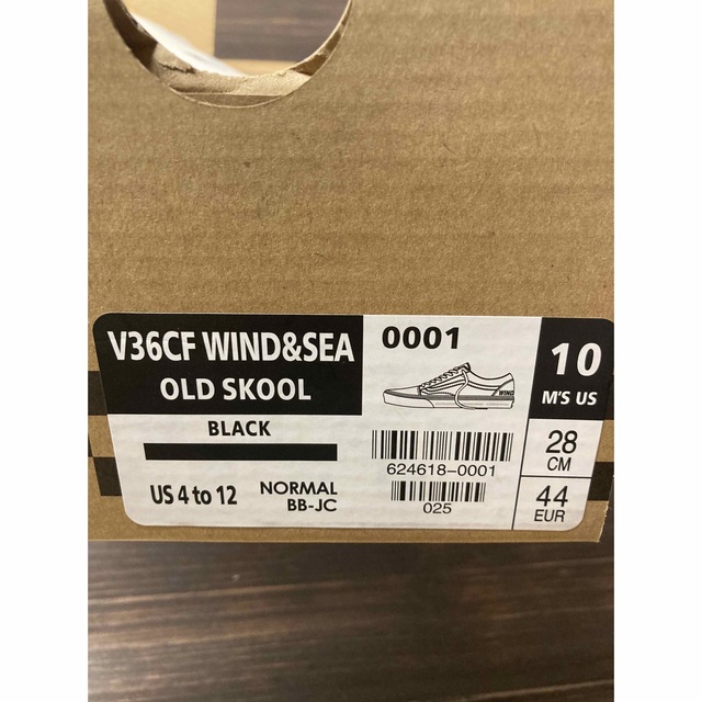 WIND AND SEA(ウィンダンシー)のVANS X WDS -OLD SKOOL- / BLACK 28.0 メンズの靴/シューズ(スニーカー)の商品写真