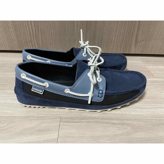 COACH コーチ デッキシューズ スエード ブルー | www.fleettracktz.com COACH コーチ デッキシューズ スエード ブルー | www.fleettracktz.com