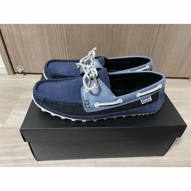 COACH コーチ デッキシューズ スエード ブルー | www.fleettracktz.com COACH コーチ デッキシューズ スエード ブルー | www.fleettracktz.com