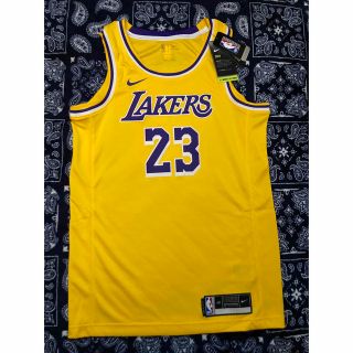 ナイキ(NIKE)の新品NIKE LAKERS レイカーズ ユニフォーム レブロンジェームズ 23番(バスケットボール)