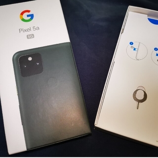 グーグルピクセル(Google Pixel)のGoogle Pixel 5a 【箱 & アクセサリー類】(バッテリー/充電器)