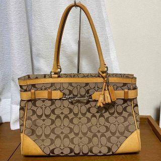 コーチ(COACH)のコーチ　coach トートバッグ　ショルダーバッグ　シグネチャー(トートバッグ)