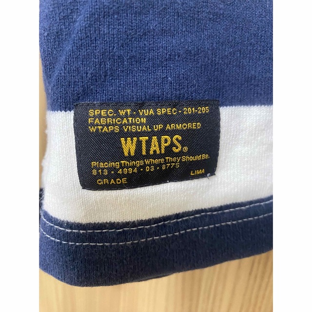 W)taps(ダブルタップス)のWtaps L/S ボーダー Lサイズ　正規品 メンズのトップス(Tシャツ/カットソー(七分/長袖))の商品写真