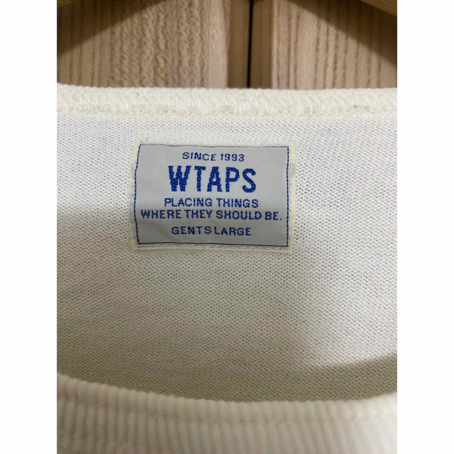 W)taps(ダブルタップス)のWtaps L/S ボーダー Lサイズ　正規品 メンズのトップス(Tシャツ/カットソー(七分/長袖))の商品写真