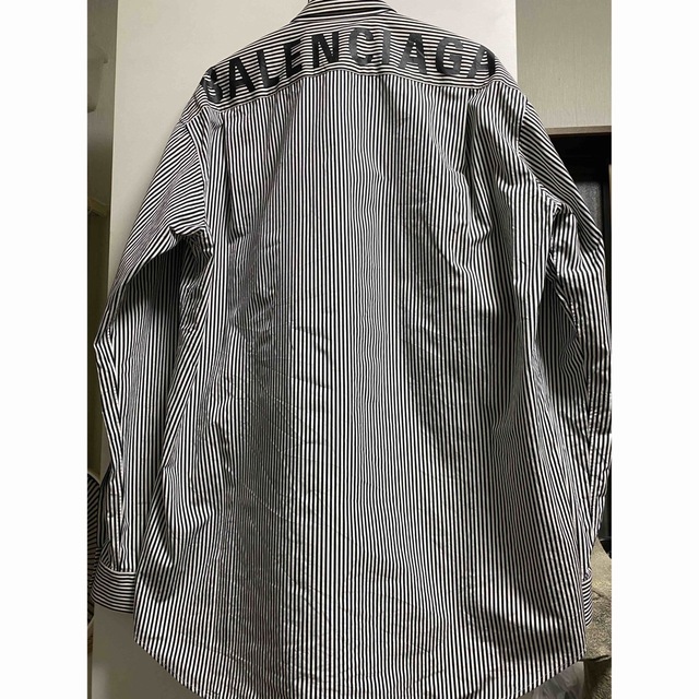 Balenciaga(バレンシアガ)のbalenciaga logo shirt black off white  メンズのトップス(シャツ)の商品写真