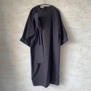 ドリスヴァンノッテン(DRIES VAN NOTEN)の試着のみ✦ DRIES VAN NOTEN 20ss リボンワンピース 36(ひざ丈ワンピース)