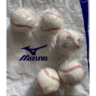 ミズノ(MIZUNO)の専用　ミズノ 野球 ファングッズ サイン用ボール 天然皮革　5個セット(ボール)