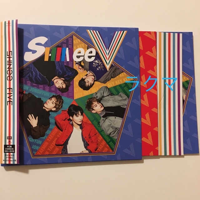 SHINee FIVE FC限定盤(CD+DVD+ブックレット)