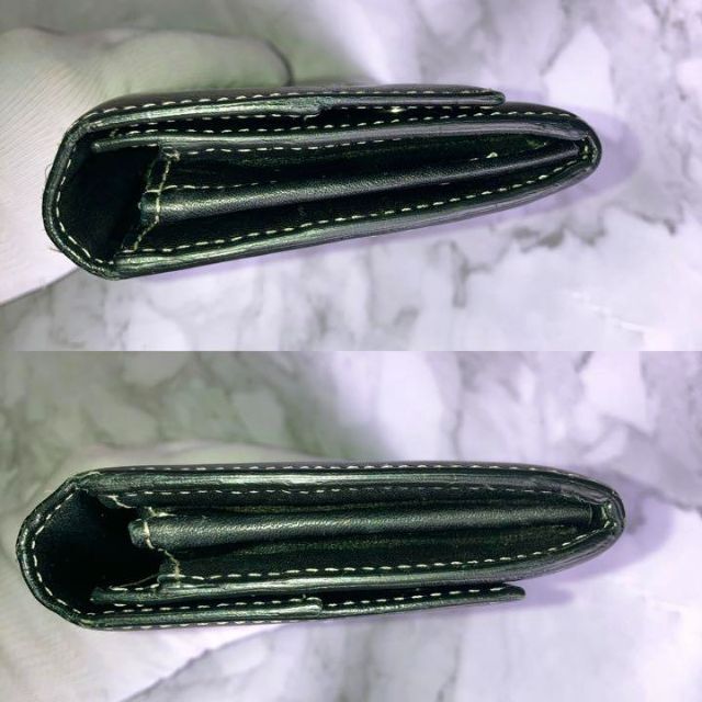 TOD'S(トッズ)のTOD'S トッズ　レザー 長財布　二つ折り 黒色　プレゼントに メンズのファッション小物(長財布)の商品写真