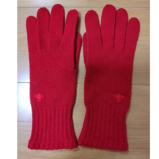 ヴィヴィアンウエストウッド(Vivienne Westwood)のヴィヴィアンウエストウッドの赤い手袋　レディース(手袋)
