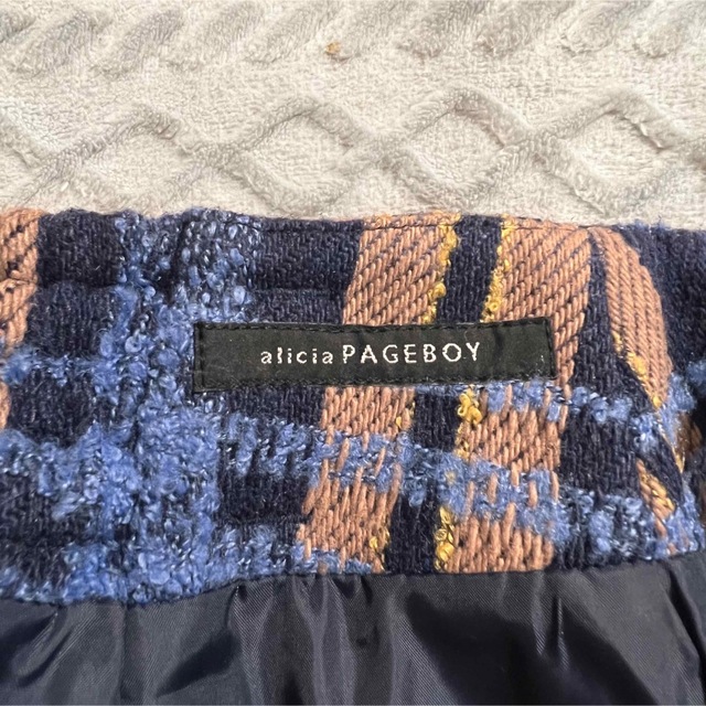 PAGEBOY(ページボーイ)のページボーイ チェックスカート 膝上ミニスカート レディースのスカート(ミニスカート)の商品写真