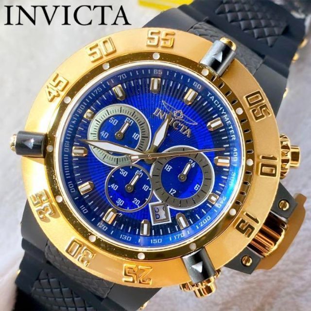 新品本物】 定価19.5万 INVICTAサブアクア メンズ腕時計クロノグラフ ...