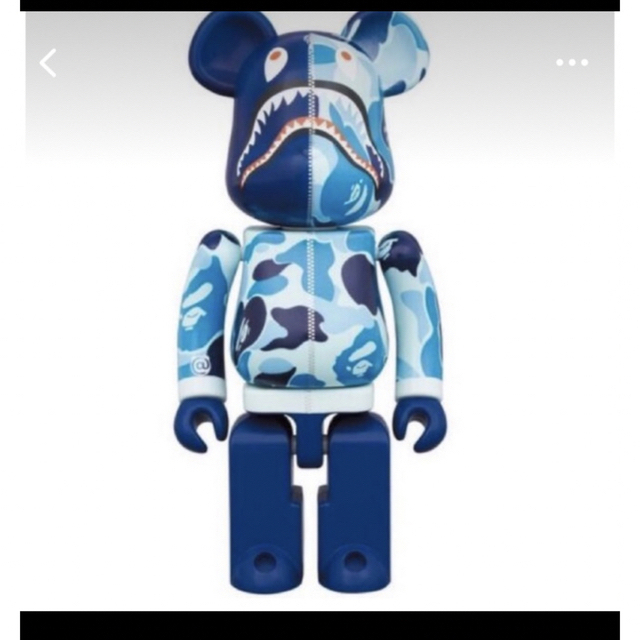 超合金 BE@RBRICK BAPE ABC CAMO SHARK BLUE