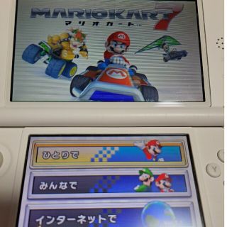 ニンテンドー3DS(ニンテンドー3DS)のマリオカート7、パズドラ、モンハン2種類　3DSソフト(携帯用ゲームソフト)