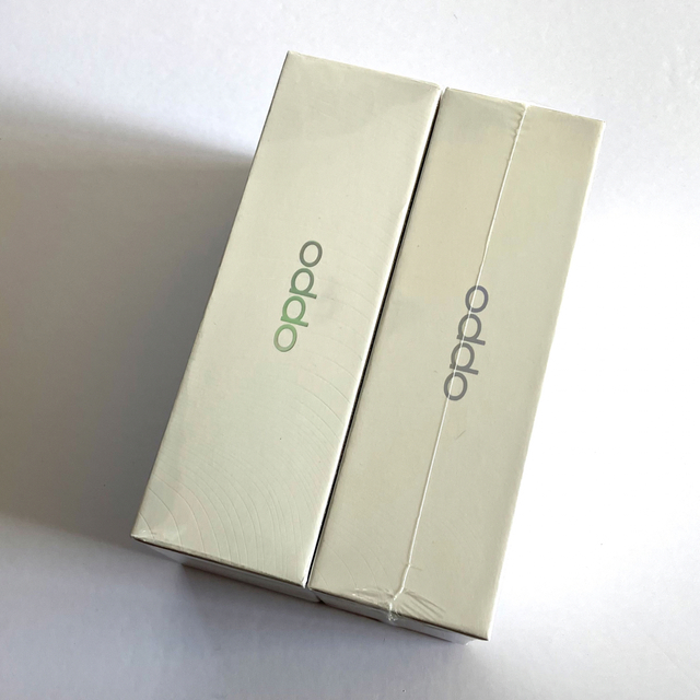 OPPO - 【新品】OPPO オッポー A73 ネービーブルー 青 本体 2台セット ...