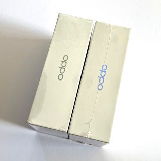 OPPO - 【新品】OPPO オッポー A73 ネービーブルー 青 本体 2台セット