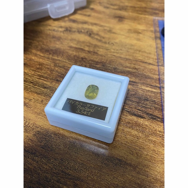 バイカラーサファイア 3.54ct ルース 【 開梱 設置?無料 】 www.gold