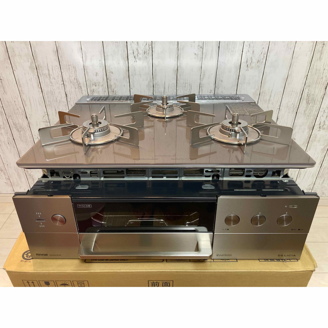 Rinnai - 新品未使用 DELICIA(デリシア)ビルトインガスコンロの通販