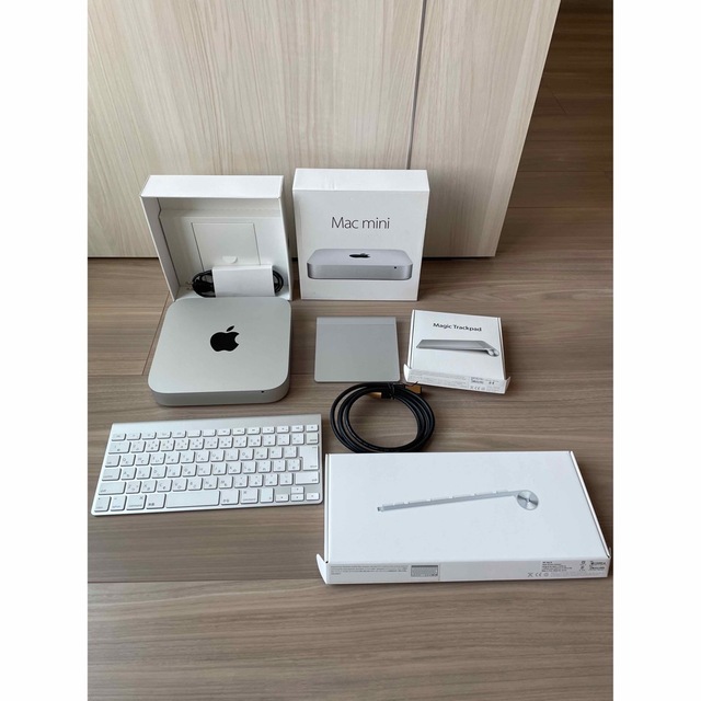 Apple Mac mini Late2014  キーボードとトラックパッド