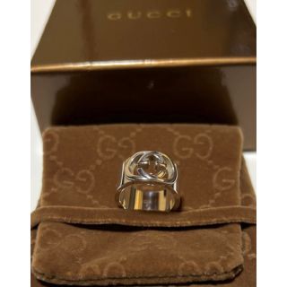 グッチ(Gucci)のGUCCI   グッチ  シルバー Gリング （10号）(リング(指輪))