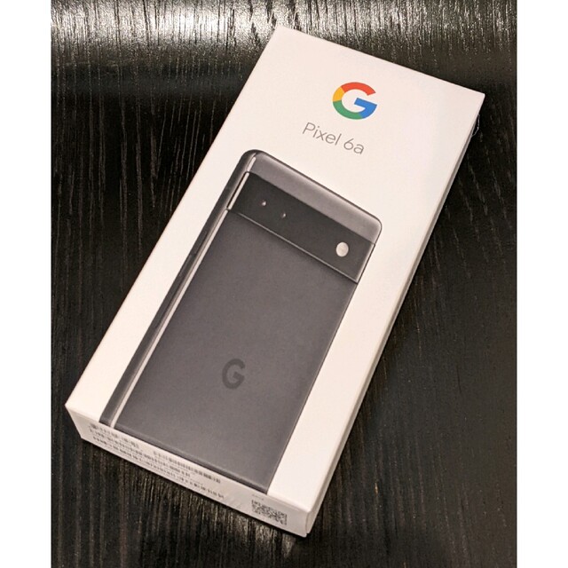 楽天限定公式 Google Pixel 6a Charcoal 128 GB au 新品未使用