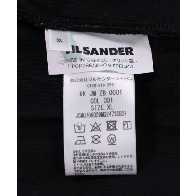 販売公式 JIL SANDER ジルサンダー Tシャツ・カットソー XL 黒 【古着