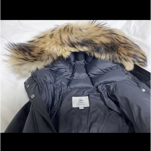 【極良ファー】PYRENEX GRENOBLE FUR ダウンジャケット　36