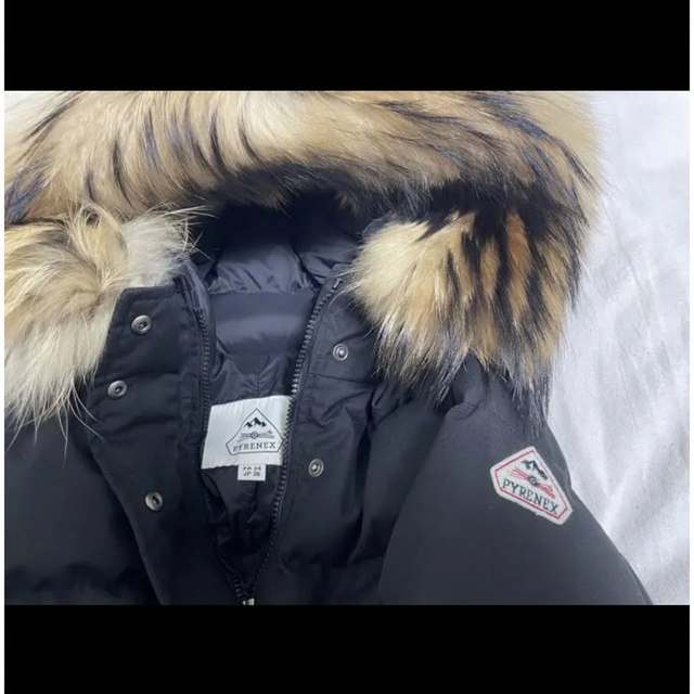 Pyrenex - 【極良ファー】PYRENEX GRENOBLE FUR ダウンジャケット 36の