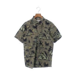 カーハート(carhartt)のCarhartt カーハート カジュアルシャツ S カーキx黒x黄等(総柄) 【古着】【中古】(シャツ)