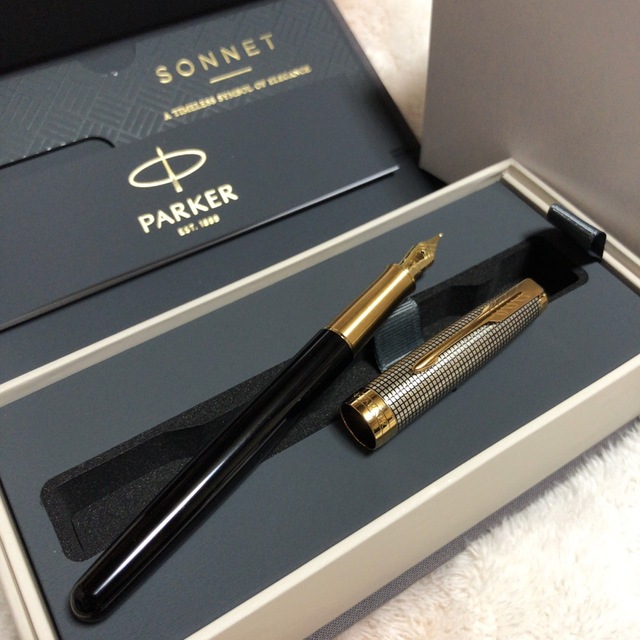 Parker - 新品未使用 パーカー ソネットプレミアム シルバー&ブラック