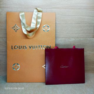 ルイヴィトン(LOUIS VUITTON)のルイヴィトン＆Cartier　ショップ袋(ショップ袋)