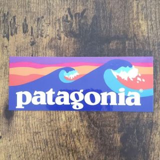 パタゴニア(patagonia)の(縦4.8cm横12.7cm)patagonia パタゴニア　公式　ステッカー(その他)