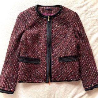 トゥモローランド ノーカラージャケット(レディース)(ウール)の通販