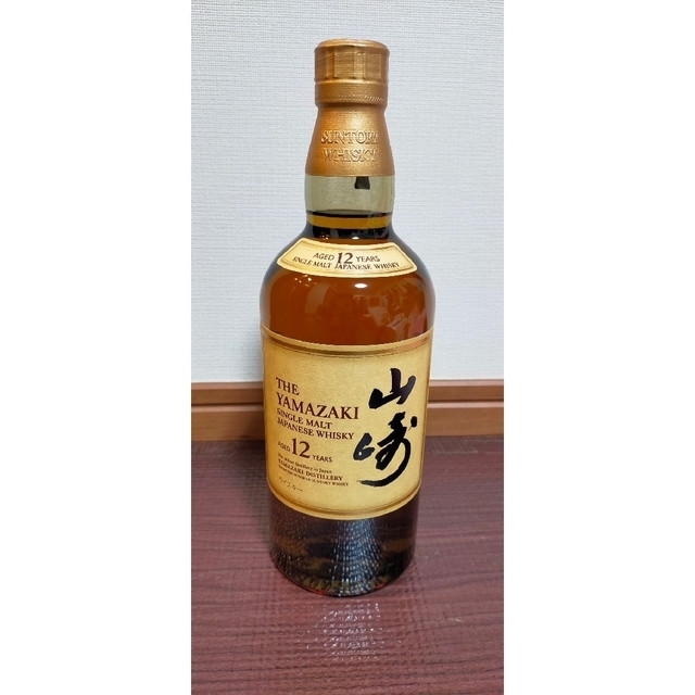 値下げ】サントリー シングルモルト ウイスキー 山崎 12年 700ml-