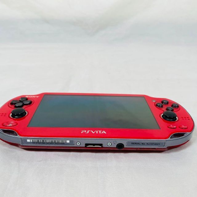 【動作品】PSVITA PCH-1000 SONY ソニー　レッド 2