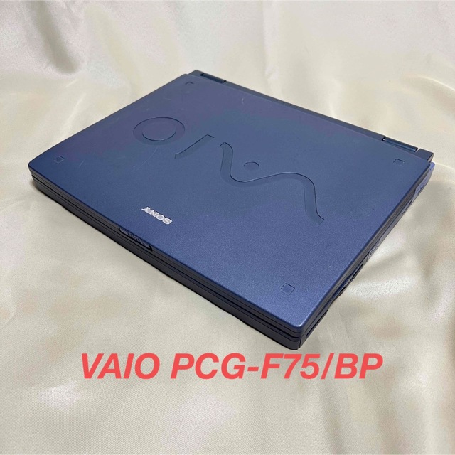 VAIO(バイオ)のVAIO PCG-F75/BP リカバリディスク付き［ジャンク品］［動作せず］ スマホ/家電/カメラのPC/タブレット(ノートPC)の商品写真